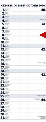 STREIFENPLANER - BÜROPLANER - FAMILIENPLANER - KÜCHENPLANER